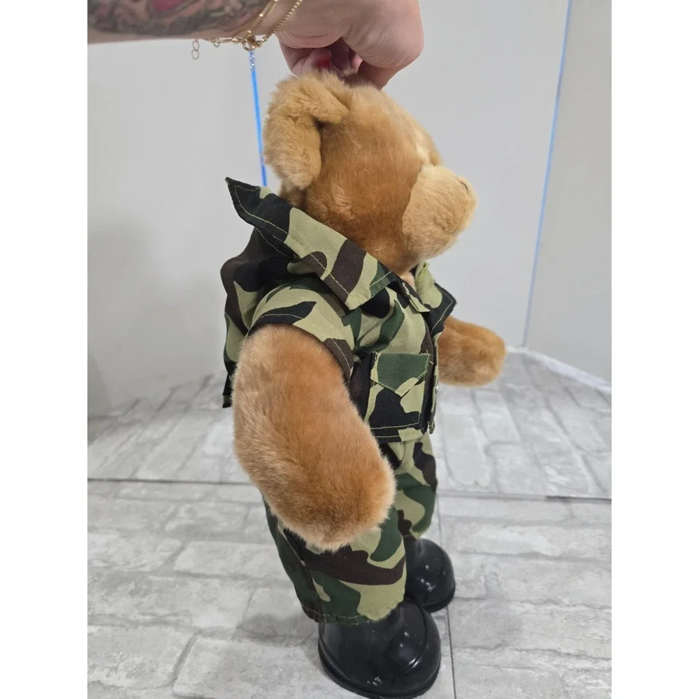 Build a Bear Military Camo Army Fatigues Uniform Teddy‎ Clothes Shoes Bear